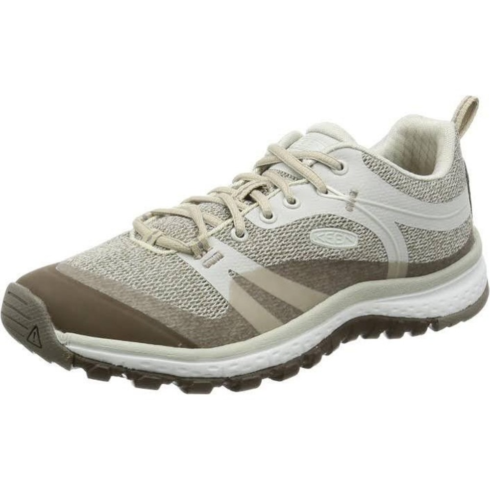Keen Terradora Ethos Hiking Shoes Womens 10 Taupe Good Mesh Trail Sneakers